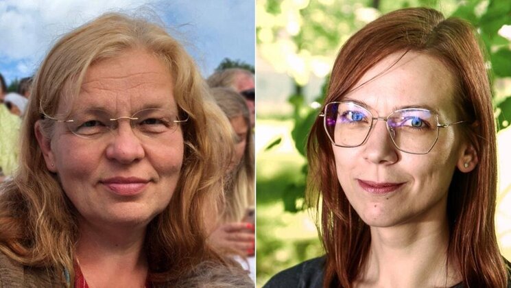 Ilona Tragel ja Helen Hint